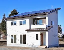 白と茶色でまとめたシンプルでかわいいお家 住宅 外観 住宅建築 アイフルホーム