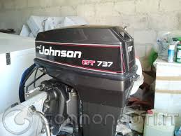 Adesivi motore marino fuoribordo johnson 40 cv …. Vendo O Scambio Motore Johnson 737 Gt