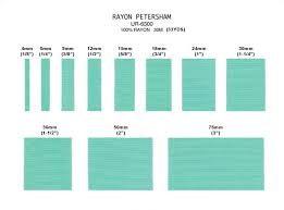 Rayon Petersham Grosgrain Ribbon Sizes Available