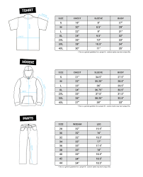 27 Problem Solving Love Culture Clothing Size Chart