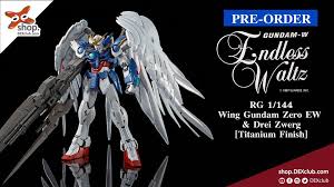 Series title mobile suit gundam wing endless waltz. Shopdexclub New Item Pre Order Rg 1 144 Wing Gundam Zero Facebook