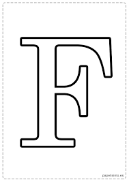 Molde de letras para patchwork. Letras Grandes Para Imprimir Papelisimo