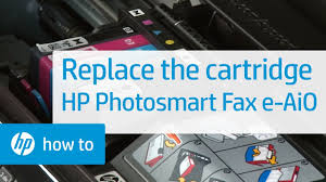 Replace The Cartridge Hp Photosmart Premium Fax E All In One Printer C410a Hp Youtube