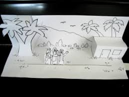Fun things to do in emmaus with kids: Pop Up Easter Scenes For Sunday School