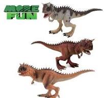 OEM ODM PVC Plastic Dinosaur Toys Realistic Eco-friendly Dinosaur Figure  Carnotaurus Toys With Movable Jaws