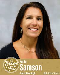 🍎🫶✏️ As Teacher Appreciation Week continues, we conclude our district  spotlights by celebrating the outstanding middle and high school Teachers  of the Year from the Midlothian District, along with Barbara Kaminski, the