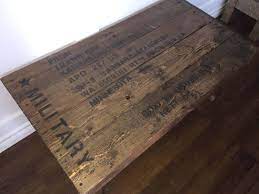 Add the military coffee table to your decor scheme and see it add character and poise to your living room. Military Inspired Pallet Coffee Table 1001 Pallets
