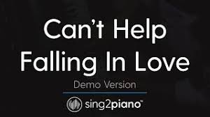 C, em, am, f, g, b7, a7, dm. Chords For Can T Help Falling In Love Piano Karaoke Demo Haley Reinhart