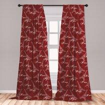 Burgundy warm home designs burgundy red sheer window curtains. Maroon Curtains Wayfair