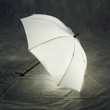 Just White Lighted Umbrella Umbrella Umbrella Designs Umbrella Lights