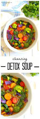 Cleansing Detox Soup Recipe Favorite Recipes Sopas Y Guisos Comida Bebida Comidas Con Verduras