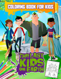 Get free printable coloring pages for kids. The Last Kids On Earth Coloring Book High Quality Images For Kids And Adults New Coloring Pages Books Kim Kimchi Amazon Com Mx Libros