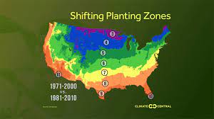 Tag us in photos for a chance to be featured. Planting Zones Moving North Climate Central