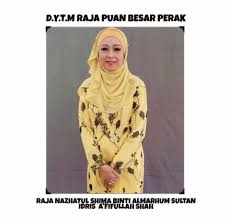 Raja puan besar perak, (crown princess of perak), tuanku zara salim davidson. Perak Press Happy Birthday Merafak Sembah Facebook