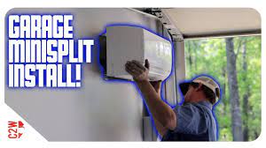 Today, we unbox and install a portable air conditioner in our garage with no windows required. Ductless Mini Split Install In My Garage Ac Heating System Youtube