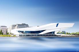 Eye Film Institute In Amsterdam Netherlands Train Station Architecture Futuristic Architecture Amsterdam Hotel