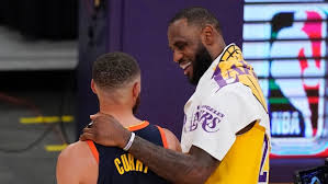 Add a dash of the los angeles lakers or a pinch of. Lebron James Three Lifts Los Angeles Lakers Over Golden State Warriors And Into Playoffs Tsn Ca