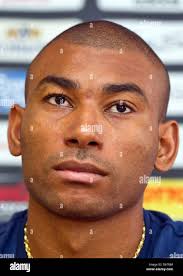 FC Nuremberg's new acquisition, Brazilian soccer player Marcos Antonio, is  officially presented at a press conference in Nuremberg, Germany, 27 June  2012. Photo: DANIEL KARMANN Stock Photo