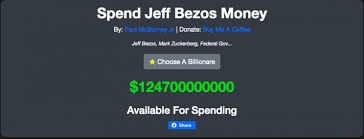 Spend Jeff Bezos' Money on This Fantasy Website