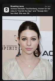 BREAKING: Actress Michelle Trachtenberg dies at 39 years old