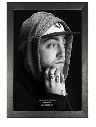 Discover mac miller concert details and information. Kunst Mac Miller 6 American Rapper Poster Music Star Photo Black White Tribute Print Antiquitaten Kunst