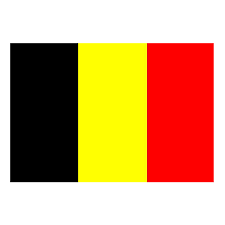 Du får också lära positionen och grannländerna. Flagga Belgien Partykungen