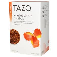 In an email from the company, because tazo products and ingredients are not tested for gluten content, we are unable to. Tazo Teas Herbal Tea Scarlet Citrus Rooibos Caffeine Free 20 Filterbags 1 9 Oz 55 G Iherb