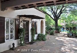 Historic San Antonio Style In Tupper Beinhorn Garden Awning Over Door Awning Over Door Front Door Awning Patio Awning
