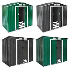 En plus, les abris range outils offrent une grande capacité de charge pour. Tectake Abri De Jardin En Metal Cabane A Outils Rangement Fondation Diverses Couleurs