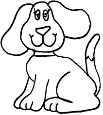 Coloringkids Net Dog Coloring Page Easy Coloring Pages Farm Animal Coloring Pages
