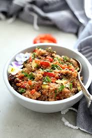 Slow Cooker Tex Mex Quinoa Recipe Delightful Mom Food