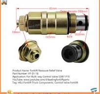 Katup Kontrol Hidrolik Forklift Katup Pelepas Tekanan Hidrolik Forklift