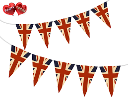 See more ideas about british party, london party, party. Party Decor Vintage British Union Jack Patriotic Themed Bunting Banner 15 Flags For Guaranteed Simply Stylish Party National Royal Decoration Buy Online In Antigua And Barbuda At Antigua Desertcart Com Productid 49681193