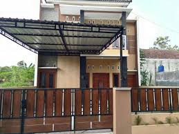 Pagar jenis ini sangat minimalis. Pasang Pagar Kayu Minimalis Di Jogja Griya Las Yogyakarta