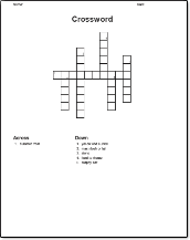 The best free online crossword is brand new, every day. Make Your Own Printable Crossword Puzzles Printable Crossword Puzzles Crossword Puzzles Crossword