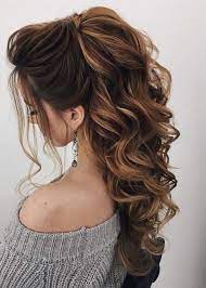 Half Up Half Down Hairstyle Idea Bridal Prom 2019 Hair Styles Strapless Dress Hairstyles Dress Hairstyles