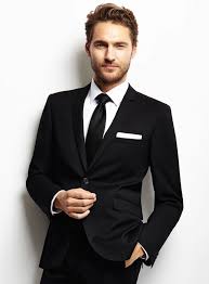 Rami salamoun groomwear with slim fit in black and a single pocket. Top Trends Of Mens Wedding Coat Suit 2019