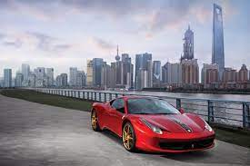 Italia, spider (presentata l'8 settembre 2011 a maranello), speciale (prodotta dal 2013) e speciale a (versione spider della speciale). Ferrari 458 China Edition Evo