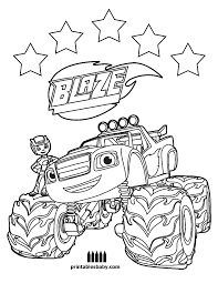 Blaze And The Monster Machines Desenhos Para Colorir Patrulha Canina Para Colorir E Desenhos Animados Anos 80