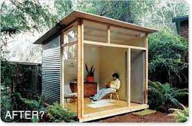 Relaxshacks Com Shed Plans For The Md100 Modern Shed Guest House From Readymade Magazine Guest House Shed Shed Design Modern Shed
