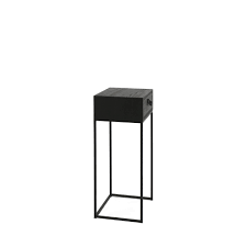 Meuble console galbée 90 cm de la gamme murano d'amadeus. Tokio Console 1 Tiroir L 40cm Drawer