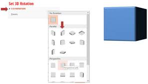 You do this by drawing lines from each corner. Tutorial To Create Powerpoint 3d Cube Easy Presentation Process Creative Presentation Ideas