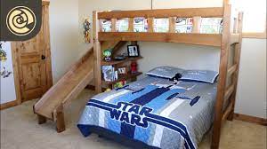 We both have full time jobs and we did most of the work on the. Bunk Bed With Slide Youtube