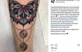 Daniel marshall got their new tattoo by running a design contest 20 Amazing Running Tattoos Active