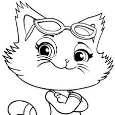 Keep your kids busy doing something fun and creative by printing out free coloring pages. 44 Cats Coloring Pages