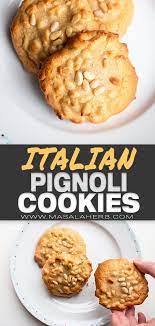 Italian wedding cookies iii rating: Soft And Moist Large Pignoli Cookies This Is A Quick And Easy Healthier Christmas Cookie Recipe Almond Recipes Pignoli Cookies Cookie Recipes