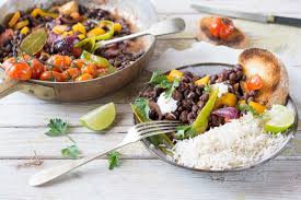 Le ricette tipiche di carnevale. Feijoada Vegetariana Di Fagioli Neri