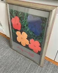 The work is signed and dated on the lower right 'andy warhol 64' title: Andy Warhol Flowers Ebay Kleinanzeigen