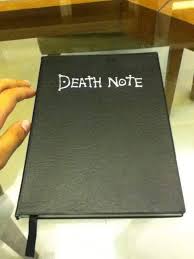 A death note is the titular supernatural notebook used by the shinigami to sustain their life, as well as a principal figure in the eponymous series. My Real Death Note Death Note Amino