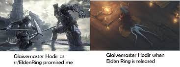 I think elden ring could be one of these games. Meme Title Eldenring